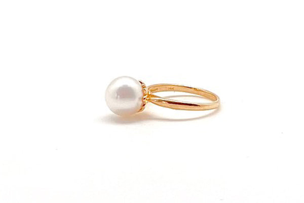 Petite South Sea Cultured Pearl Ring