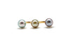 Tahitian Cultured Pearl Two Finger Ring