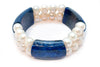 Freshwater Cultured Pearl & Gemstone Bracelets