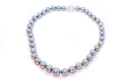 Mink Colored Tahitian Cultured Pearl Strand
