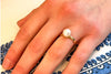 Petite South Sea Cultured Pearl Ring