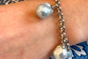 South Sea Cultured Pearl Charm Bracelet